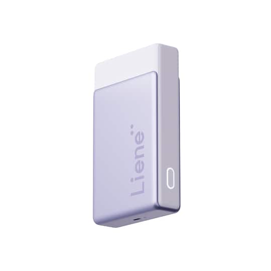 Liene Purple Pearl N200 Pro Portable Photo Printer with Supplies